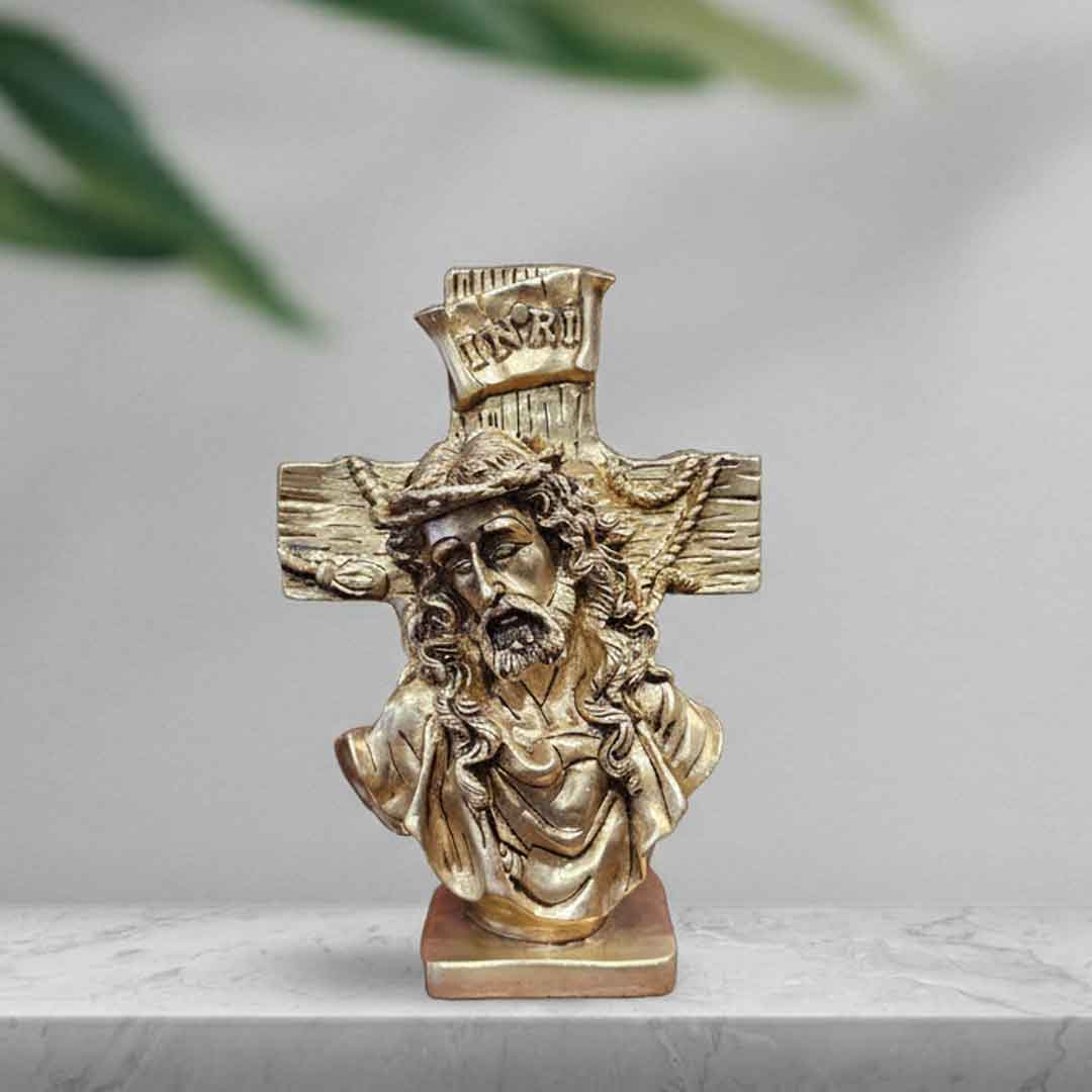 Jesus Christ with Cross for Home Decor