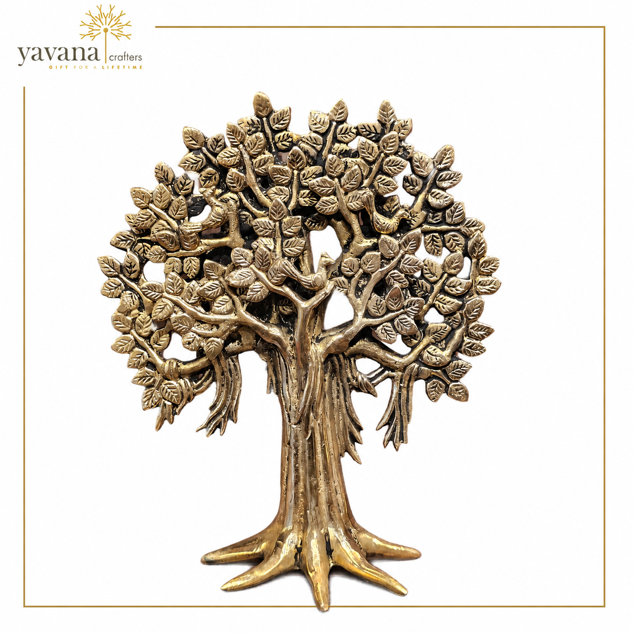 Brass Kalpavriksha Tree - Image 3