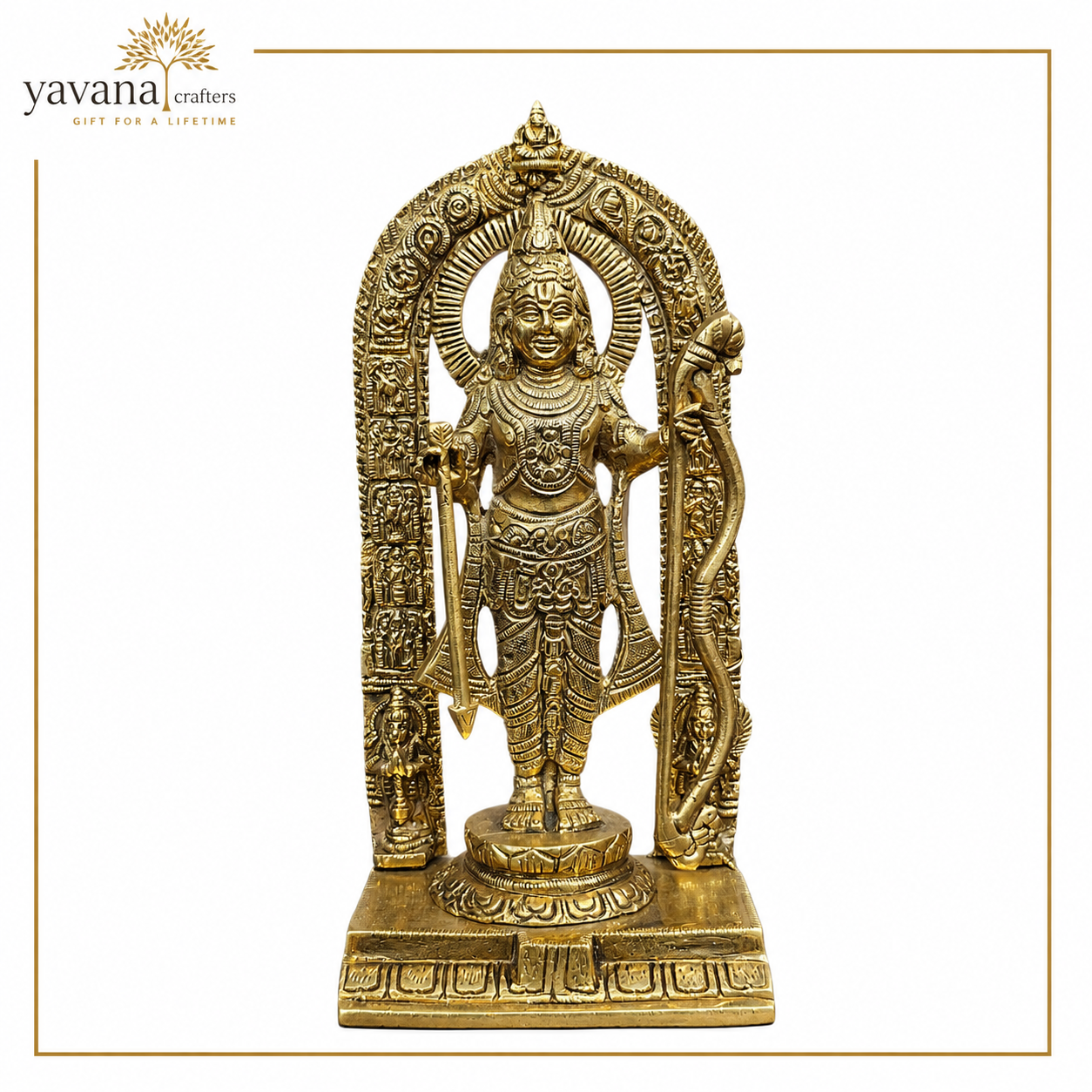 Brass Ram Lalla Idol
